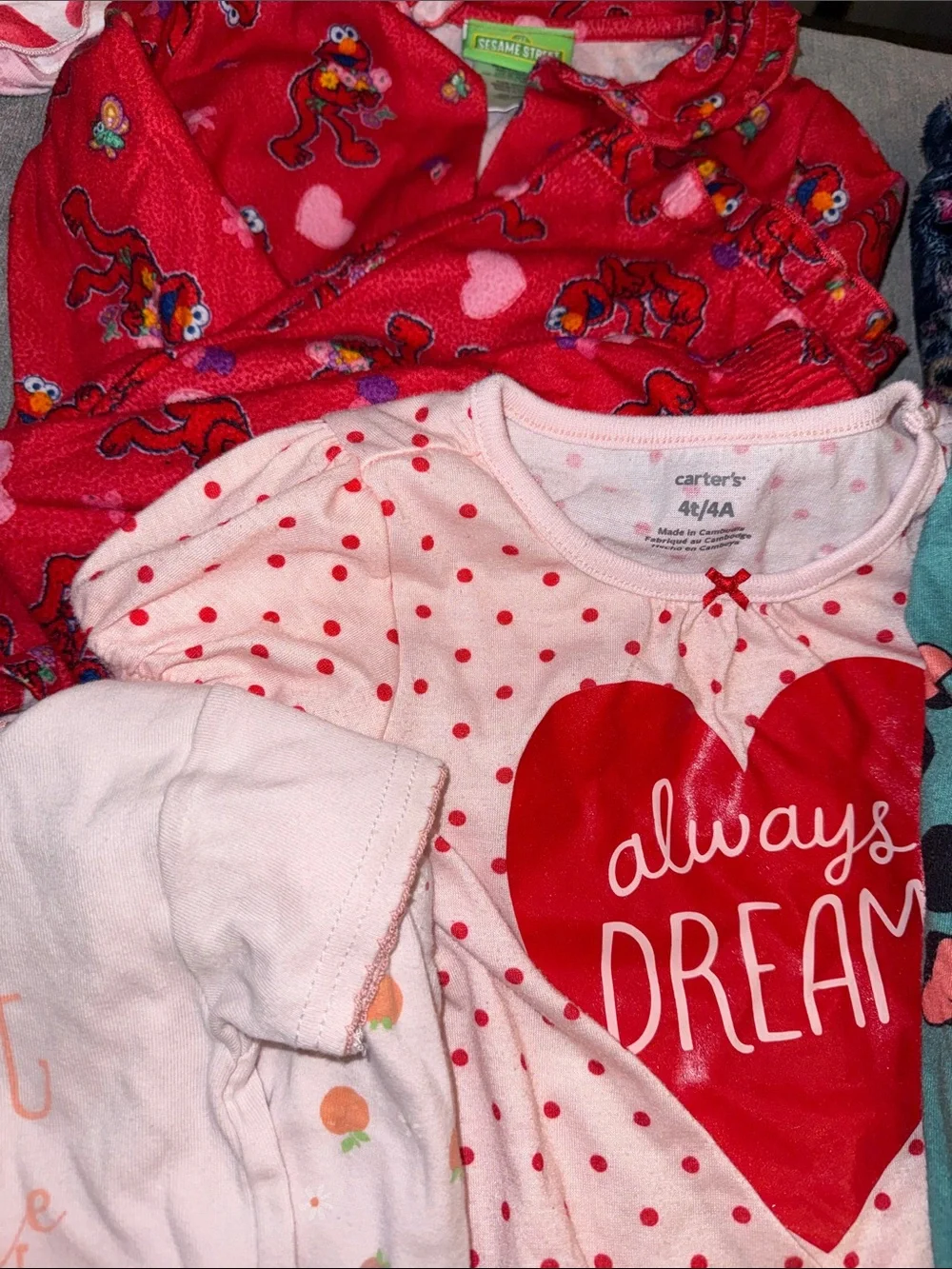 Girls 4T Pajama Lot